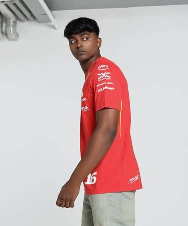 Découvrez notre test détaillé du t-shirt rouge PUMA porté par Charles Leclerc, édition 2026 Ferrari, en taille XXL. Analysons son style, son confort et son rapport qualité-prix.