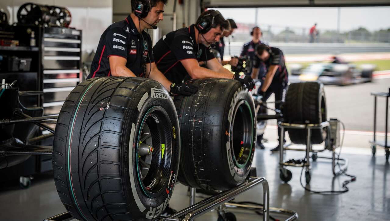 Les innovations technologiques des pneus en f1