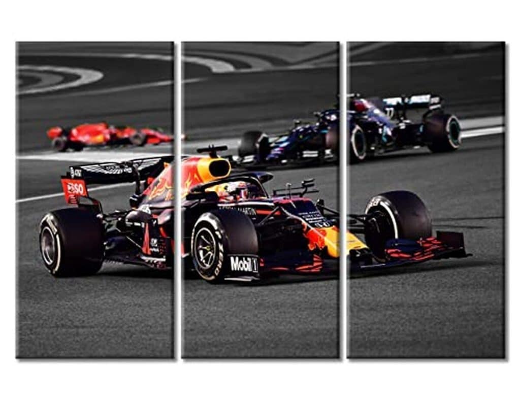 Avis : décoration murale TUMOVO Formule 1 152x101 cm