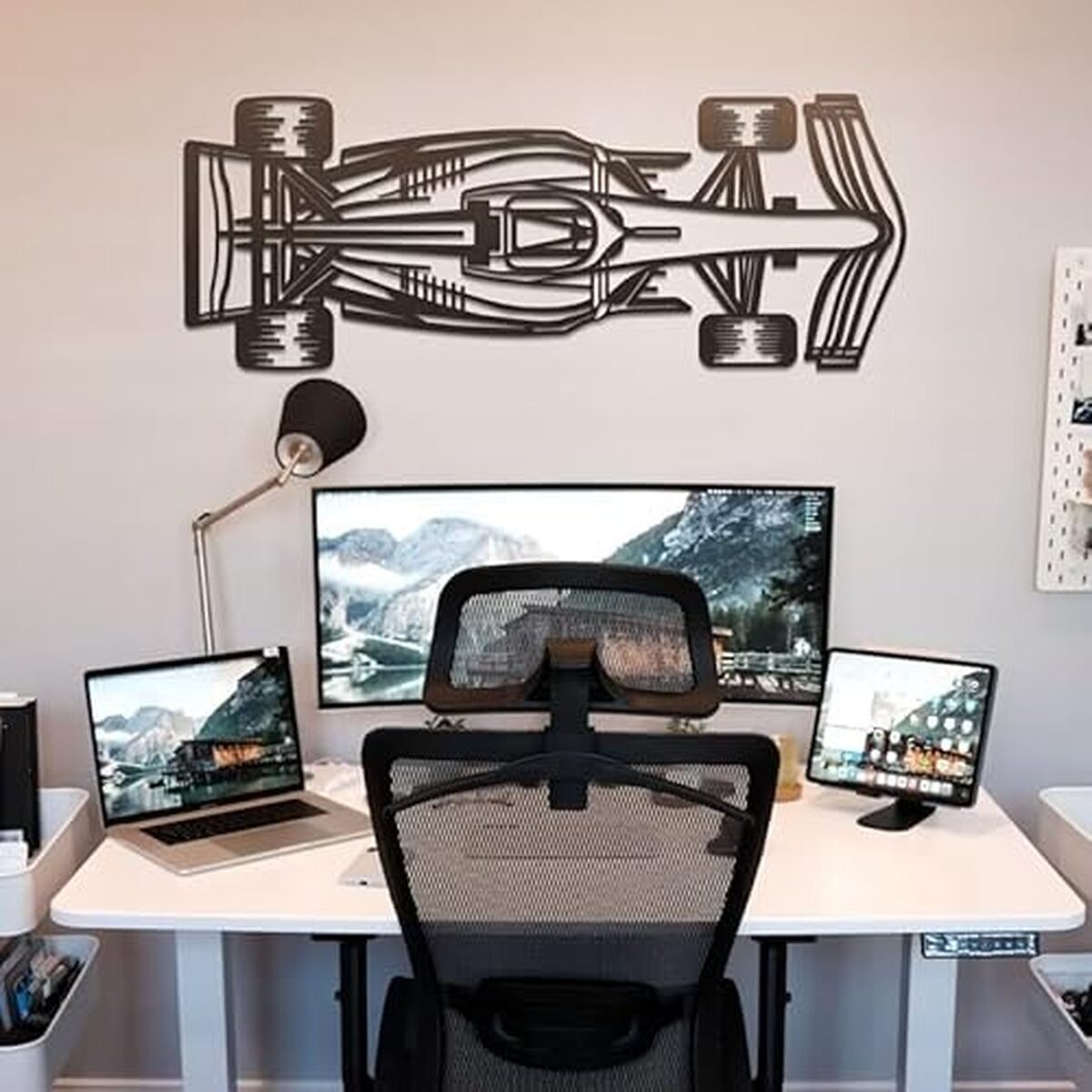 Avis Sur La Décoration Murale Métal North Kaiser Formule 1