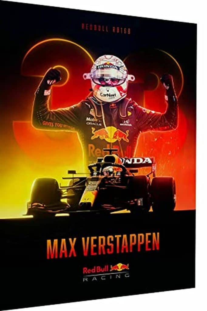 Avis : toile magique Formule 1 de Max Verstappen B8158