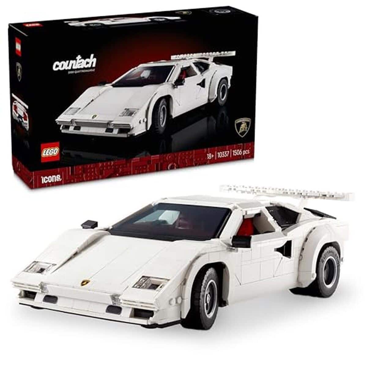 Essai : lego Lamborghini Countach 5000 quattrovalvole - Un voyage dans l'univers des supercars en briques