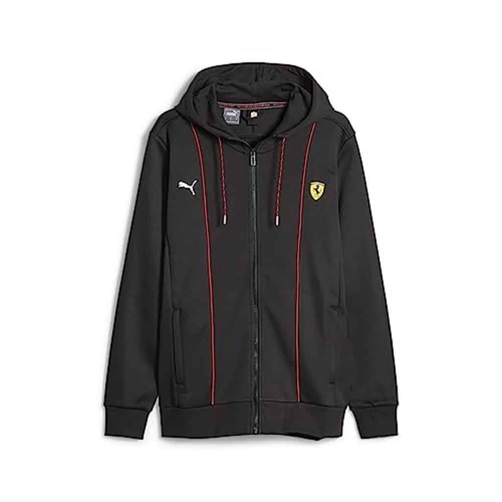 Test de la veste à capuche Puma Scuderia Ferrari Race M black