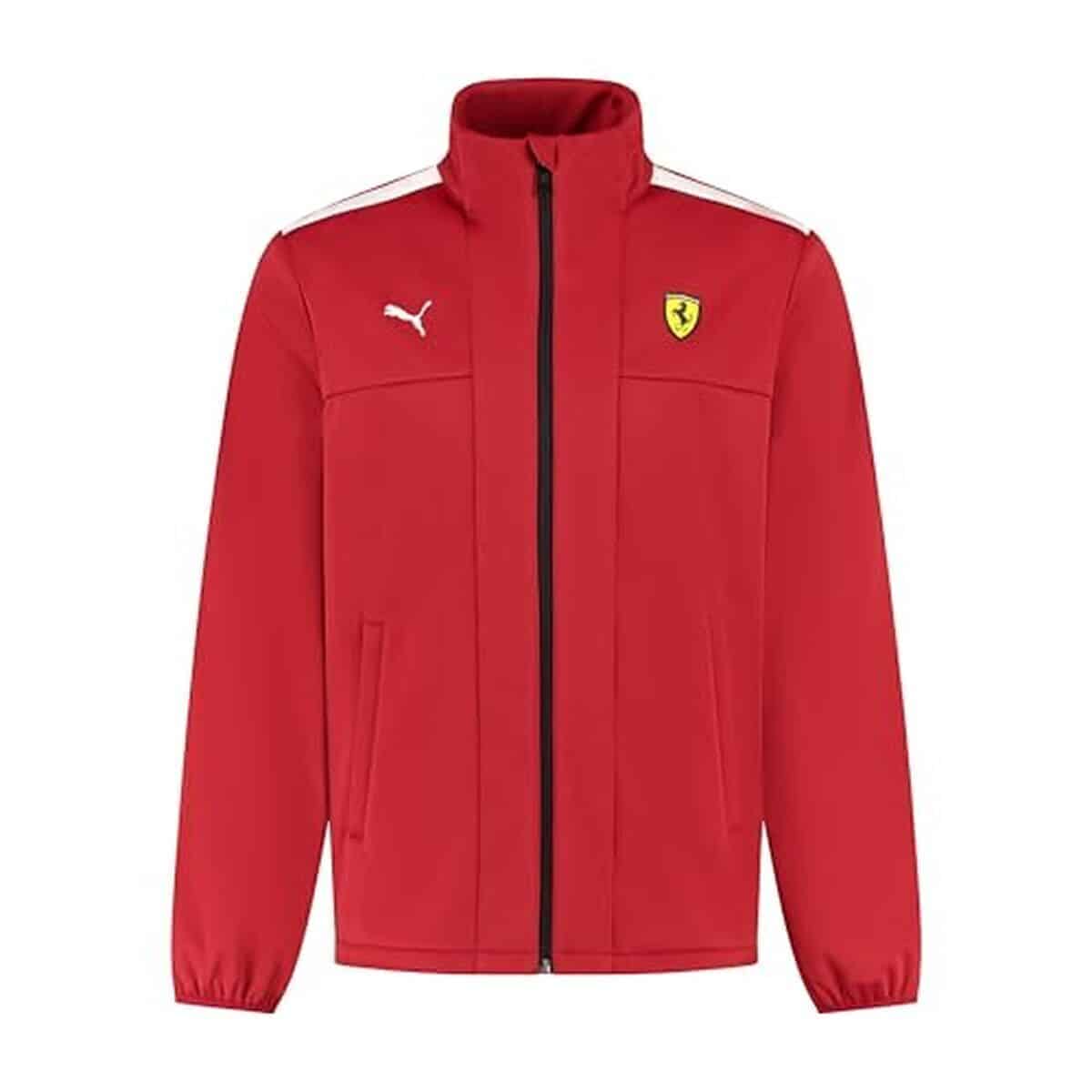 Test de la veste softshell Scuderia Ferrari F1 PUMA - Rouge XL