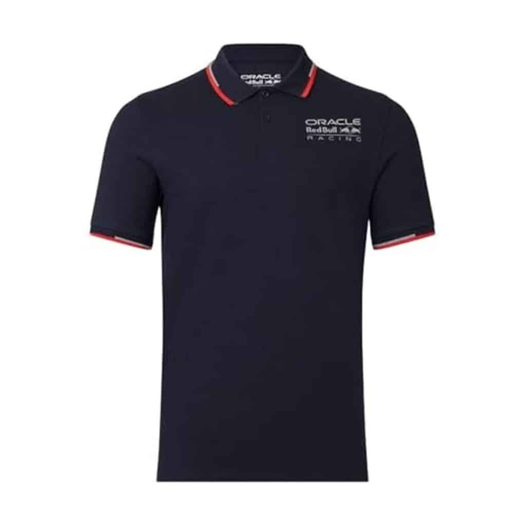 Test du polo Red Bull Racing F1 Core Logo, bleu taille L