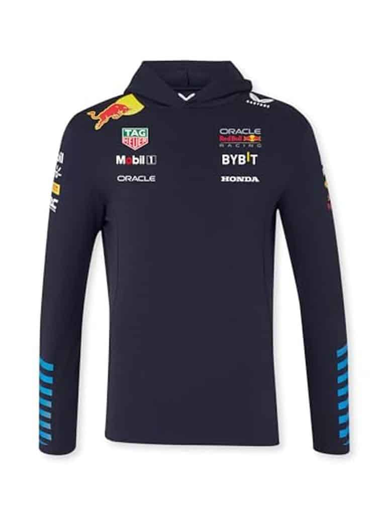 Test du sweat à capuche Red Bull Racing 2026 : le confort en bleu nocturne