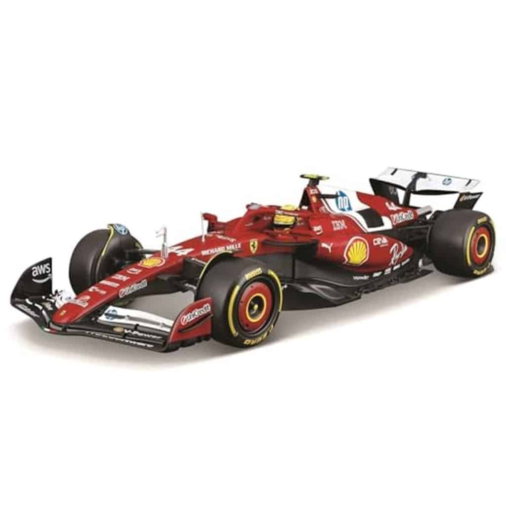 Test : ferrari sf24 f1 sainz 2026 bburago - édition collector réaliste