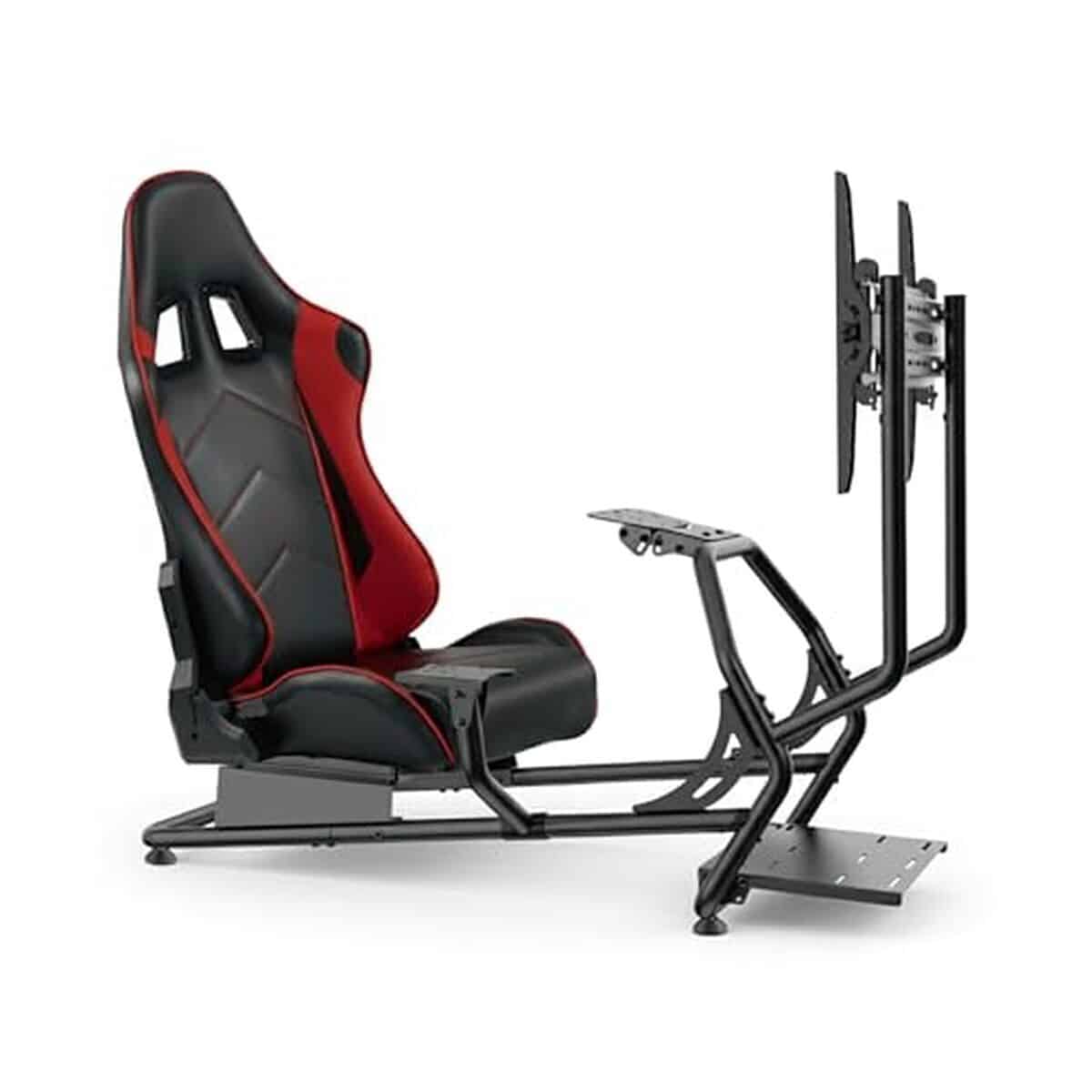 Test : simulateur de cockpit de course réglable avec support d'écran