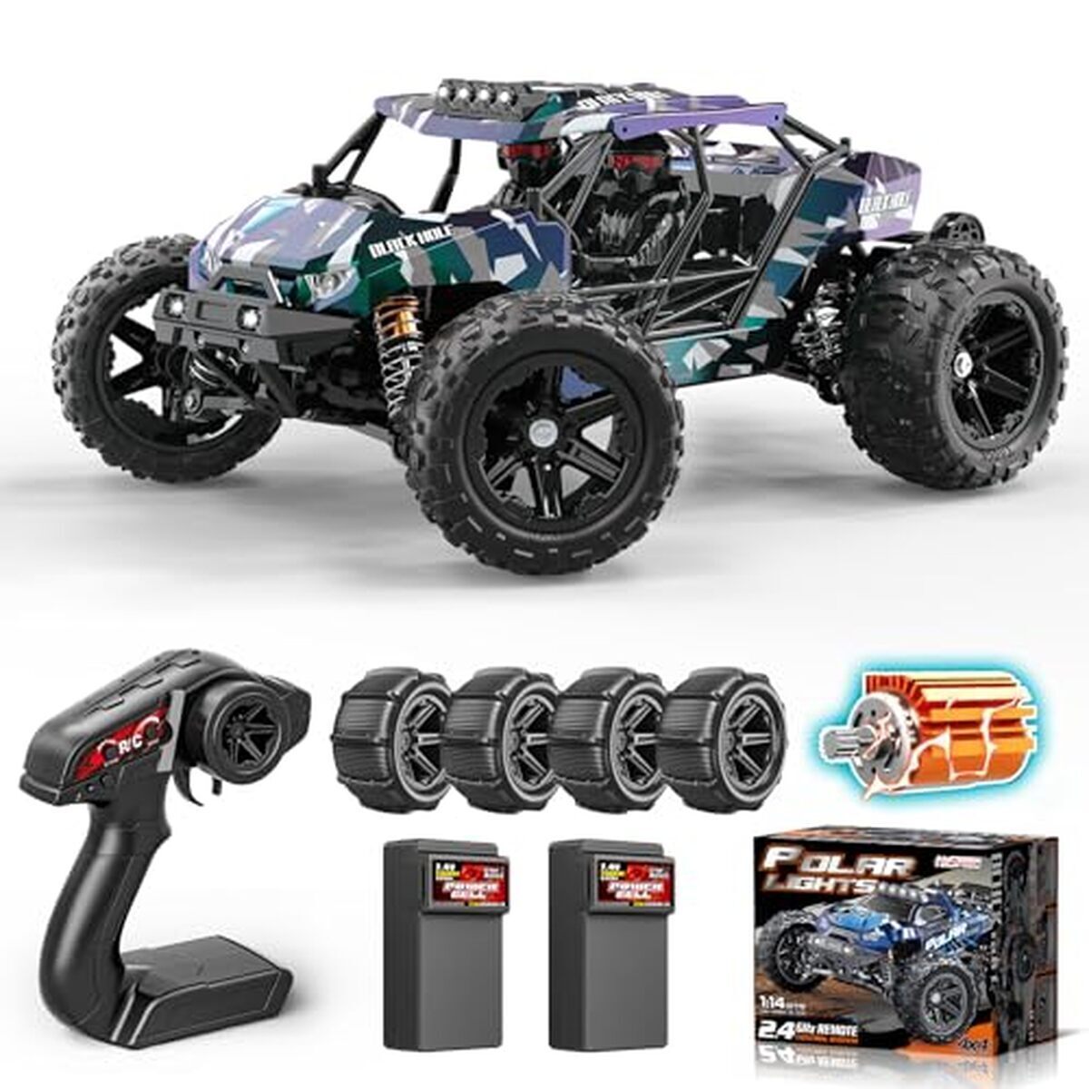 Test : yeshin Monster Truck RC 4WD, vitesse et étanchéité