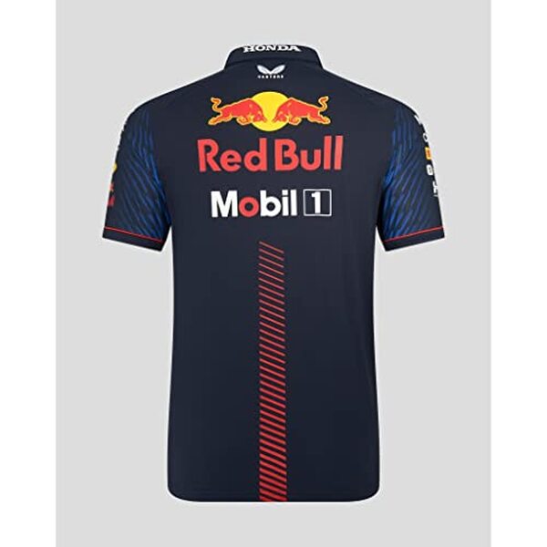 Découvrez le polo Red Bull Racing pour enfant de 12 ans : un vêtement alliant confort, qualité et style, parfait pour les jeunes fans de F1