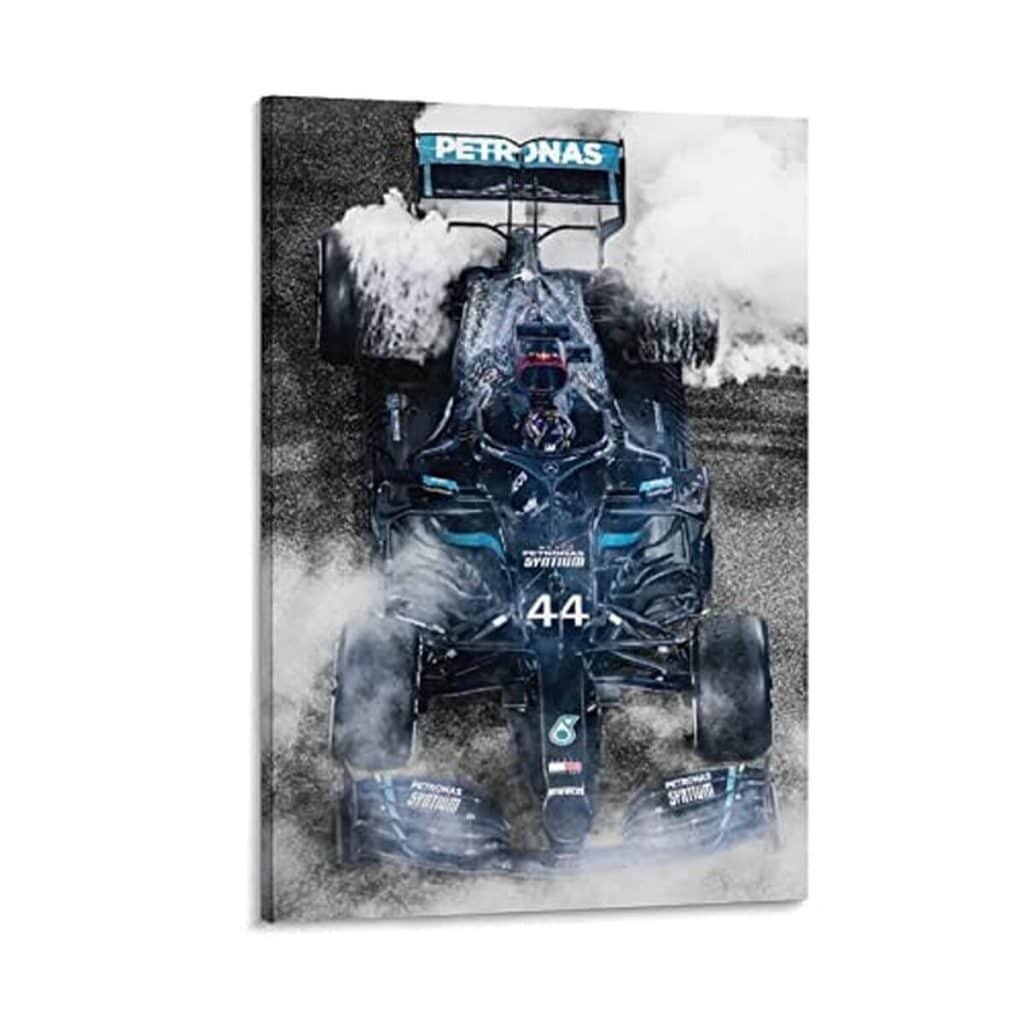 Avis : poster de voiture de course F1 ZIF - toile décorative 60 x 90 cm
