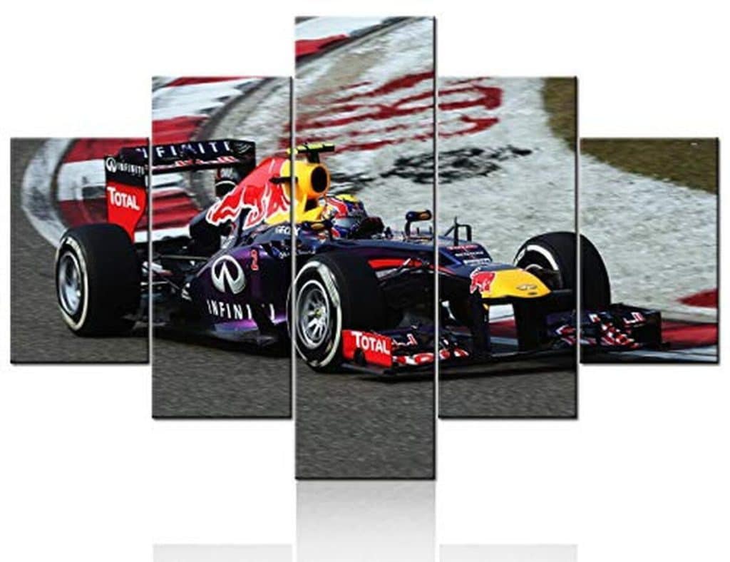 Avis sur le lot de 5 images sur toile F1 de TUMOVO