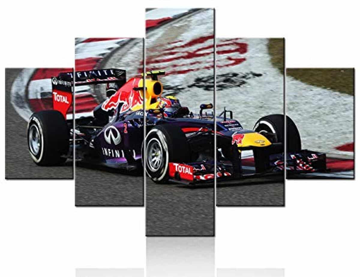 Avis sur le lot de 5 images sur toile F1 de TUMOVO